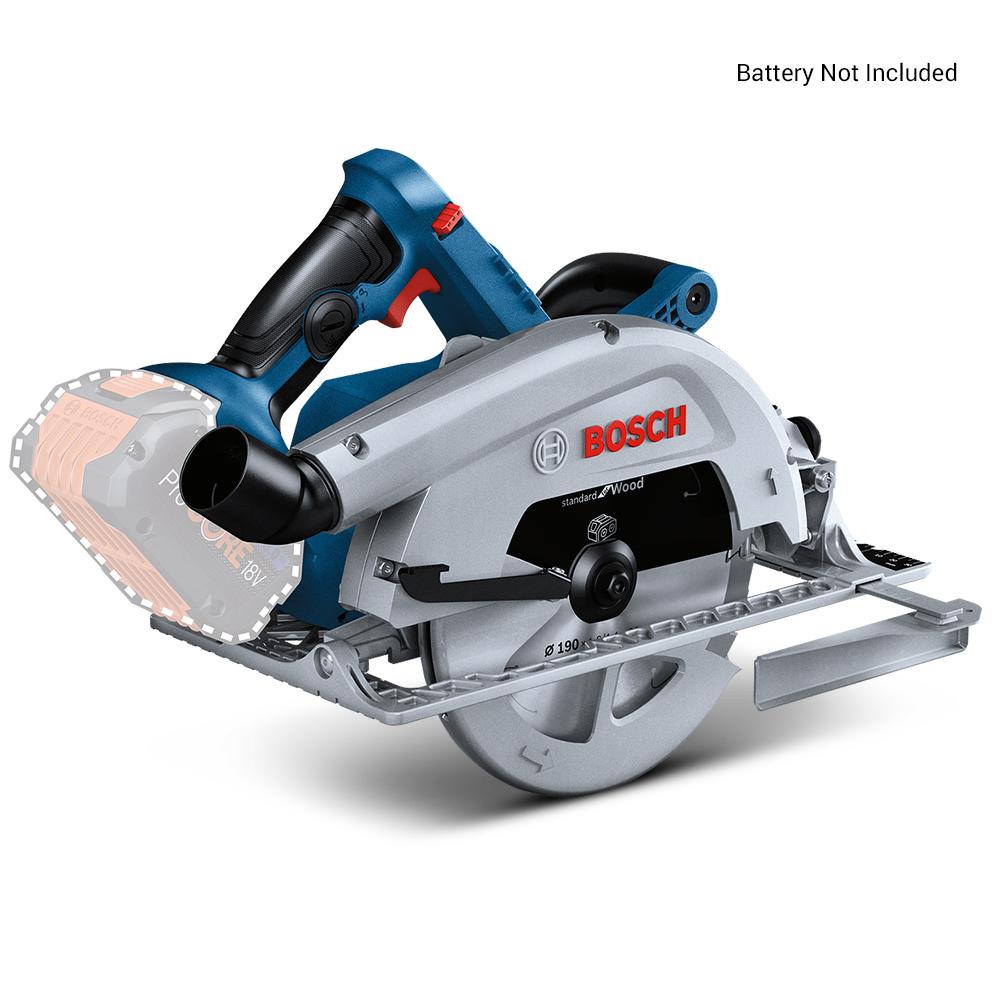 Bosch 7" 184mm GKS 18V-68 C Biturbo Cordless Circular Saw,
